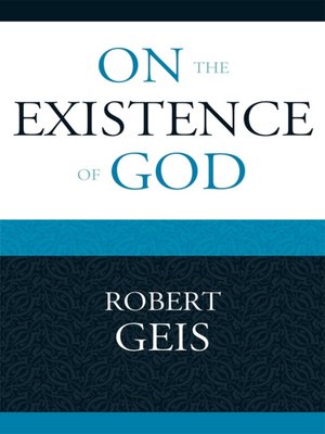 cover image of On the Existence of God